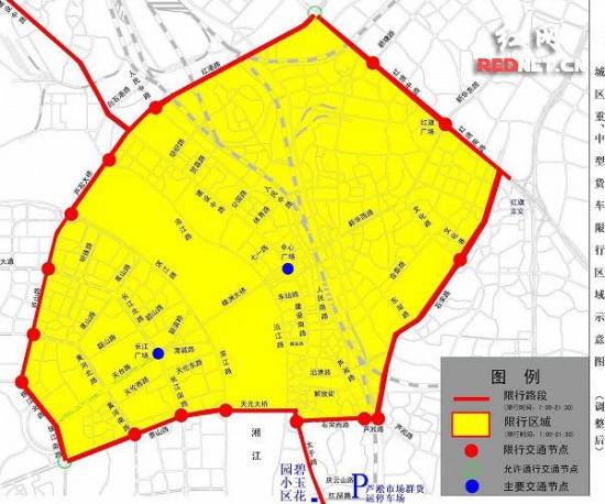 株洲:蘆淞市場群貨運停車場設在江淥路