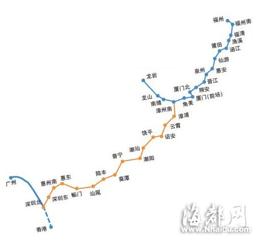 福州到深圳動車12月28日前通車 福州到深圳動車12月28日前通車